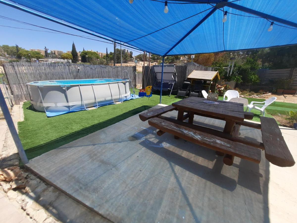 Akhva Accommodation Unit-אחווה יחידת אירוח Arad Exteriör bild